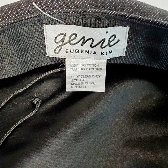 Jessa Black Denim Newsboy Cap NWOT - Picture 2 of 7